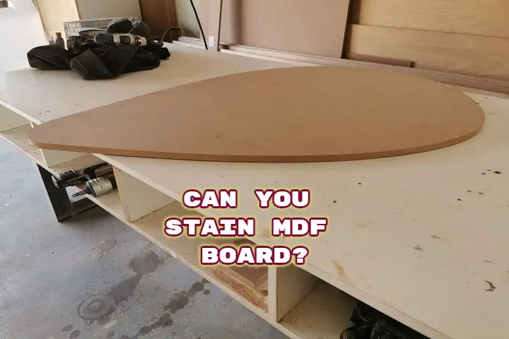 How to stain mdf cabinets