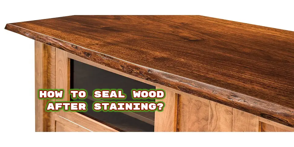 stain and seal wood table