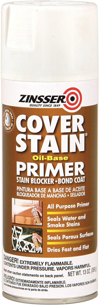 Zinsser 3608 Cover Stain Oil Base Primer Spray, 13 oz, White