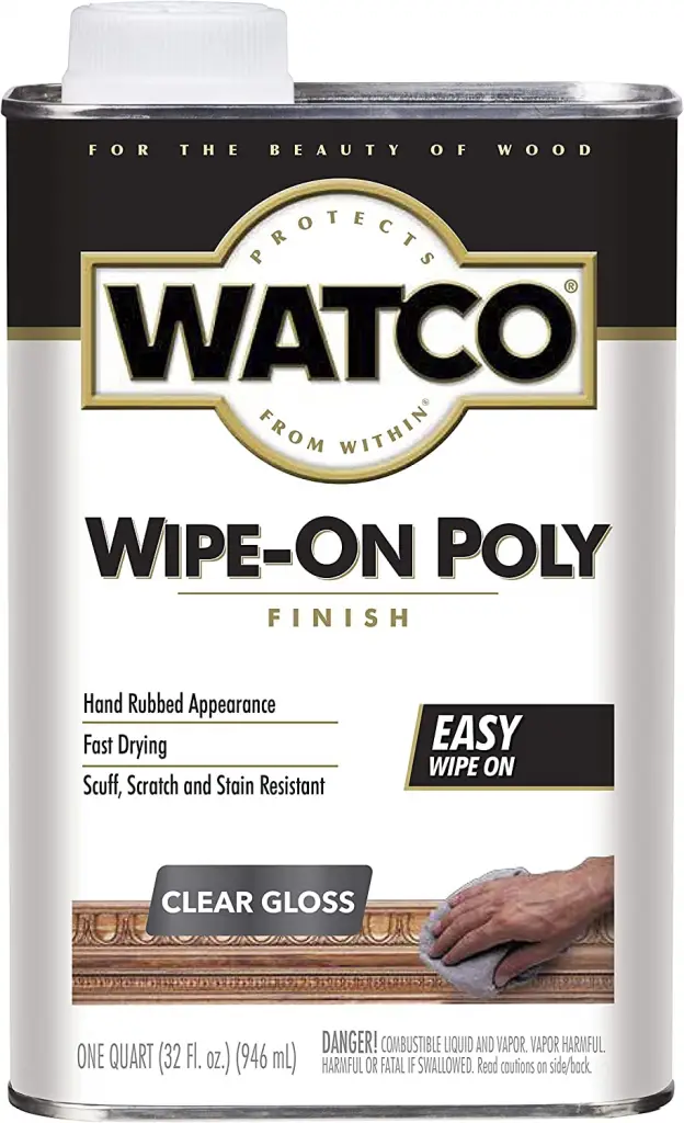 Watco Wipe-On Polyurethane Finish
