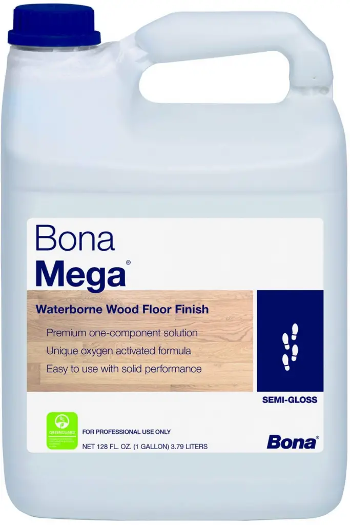 Bona Mega Semi-Gloss wood floor finish