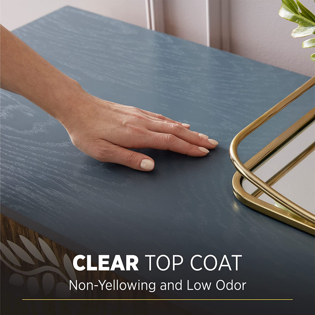 Clear Top Coat: Non-Yellowing and Low Odor